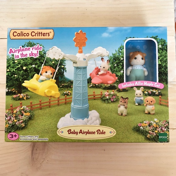 calico critters baby airplane ride